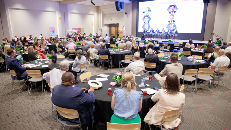 participants at the 2024 Industry Engagement Day listening to a panel